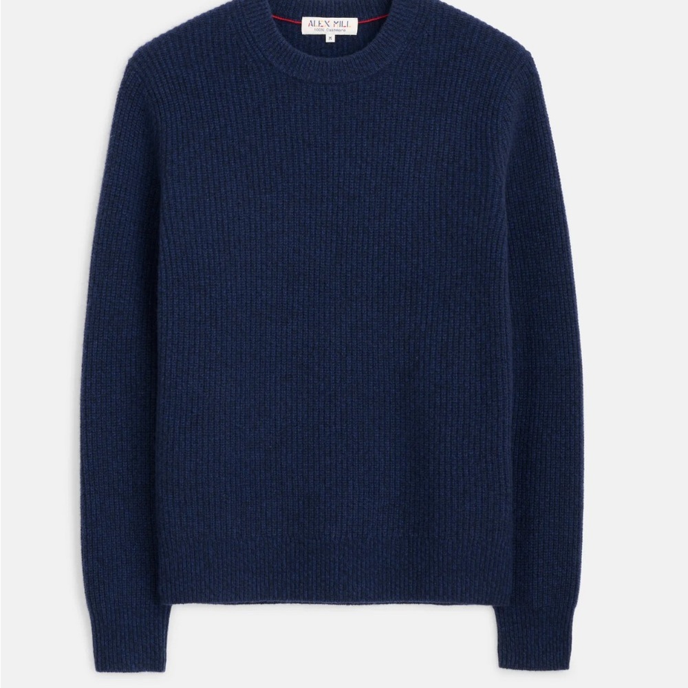 Alex Mill Jordan Washed Cashmere Sweater - FLAWED